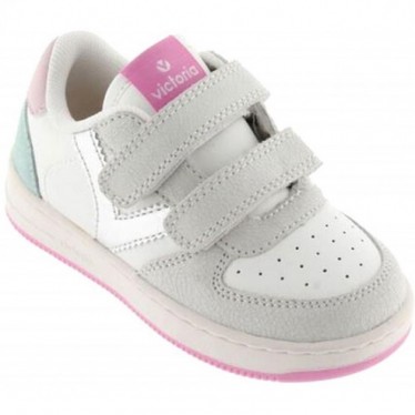 Chaussure de sport en daim craquelé Victoria 1124124 pour filles ROSA