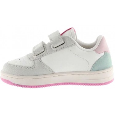 Chaussure de sport en daim craquelé Victoria 1124124 pour filles ROSA