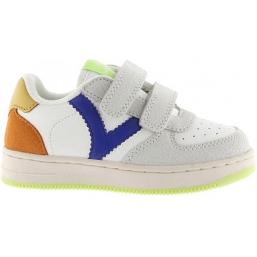 Chaussures de sport pour hommes en daim craquelé Victoria 1124124 AZUL