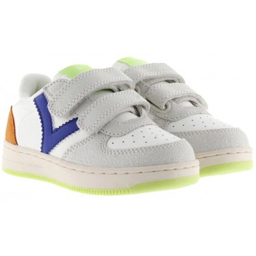Chaussures de sport pour hommes en daim craquelé Victoria 1124124 AZUL