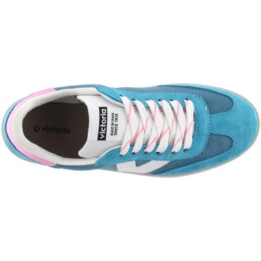 Chaussures de sport en daim pour femmes Victoria 1126211 Berlin TURQUESA