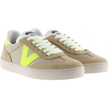 Chaussures de sport en daim pour femmes Victoria 1126211 Berlin BEIGE
