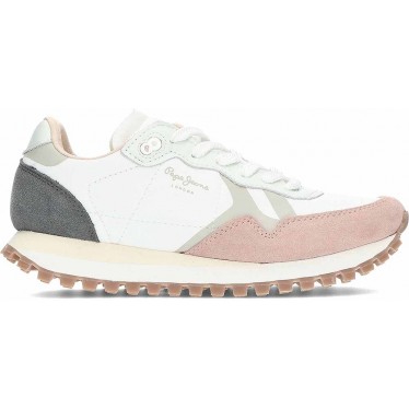 Baskets Pepe Jeans Brit-on Master PLS40041 pour femme SOFT_PINK
