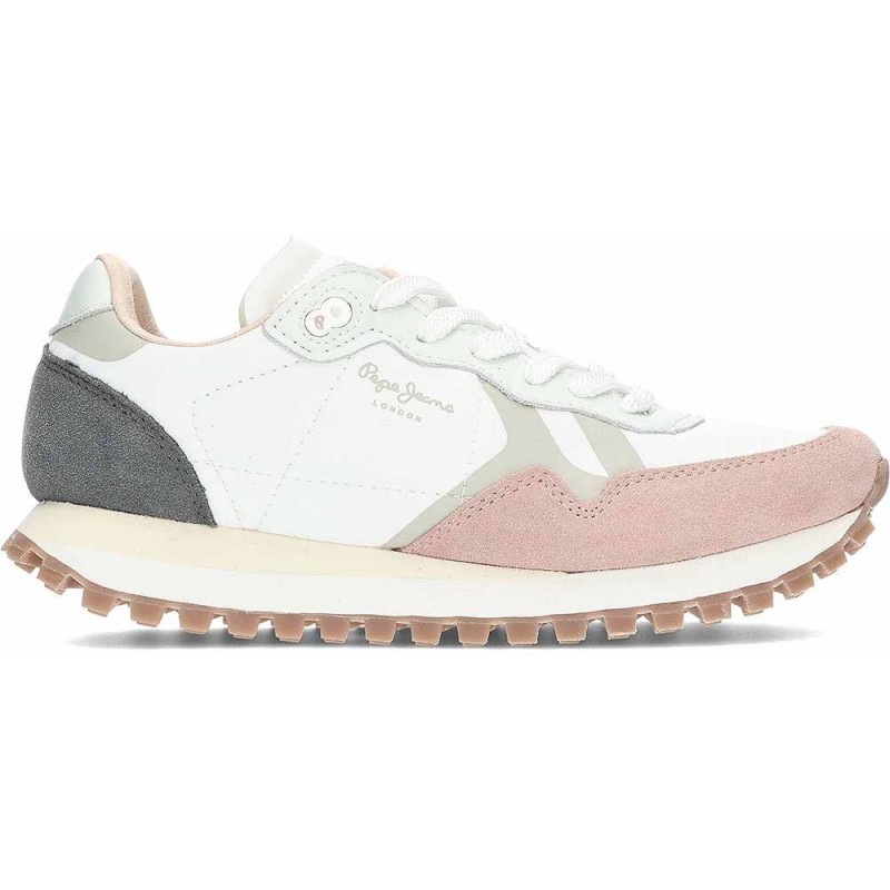 Baskets Pepe Jeans Brit-on Master PLS40041 pour femme SOFT_PINK