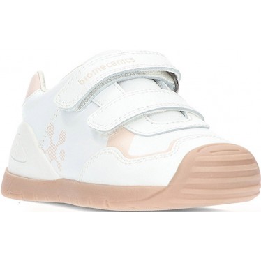 Baskets fille BIOMECANICS 241001B BLANCO_COTTON