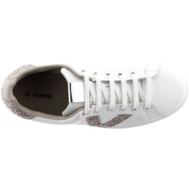 BASKETS VICTORIA PAILLETTES 1125188 NUDE