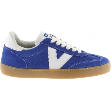 Chaussures de sport pour femmes Victoria 1126212 Berlin Retro Suede ROYAL
