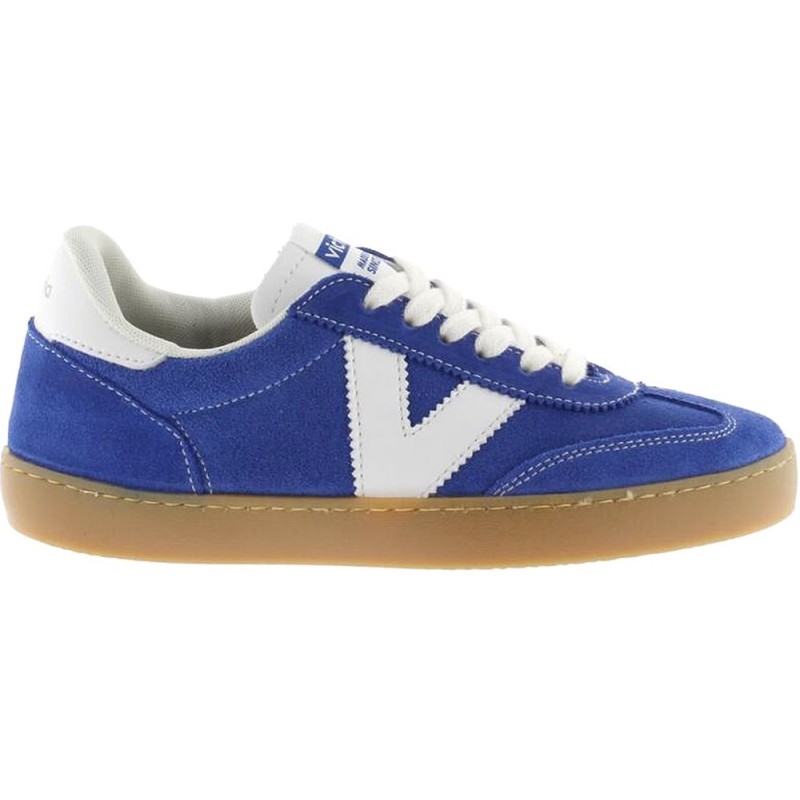 Chaussures de sport pour femmes Victoria 1126212 Berlin Retro Suede ROYAL