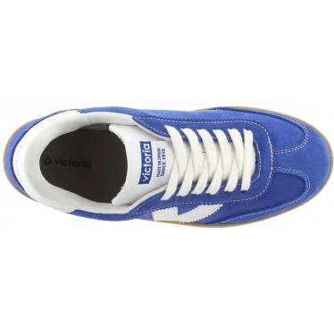 Chaussures de sport pour femmes Victoria 1126212 Berlin Retro Suede ROYAL