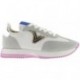 Baskets en nylon et métal pour femme Victoria 1134112 Cosmos GRIS