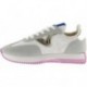 Baskets en nylon et métal pour femme Victoria 1134112 Cosmos GRIS