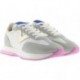 Baskets en nylon et métal pour femme Victoria 1134112 Cosmos GRIS