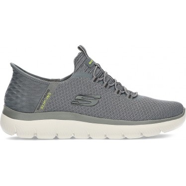 SPORTS SKECHERS 232457 SLIP-INS CHARCOAL