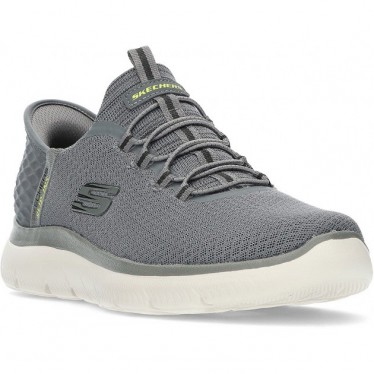 SPORTS SKECHERS 232457 SLIP-INS CHARCOAL