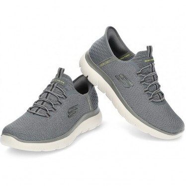 SPORTS SKECHERS 232457 SLIP-INS CHARCOAL