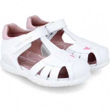 SANDALES COEURS BIOMÉCANIQUES 242230-A BLANCO