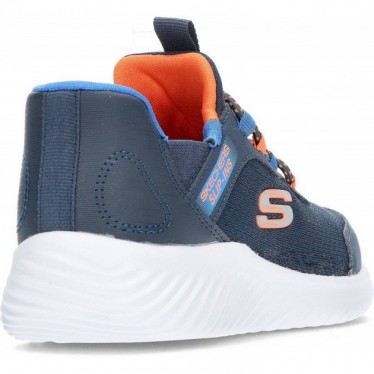 Baskets Skechers Slip-ins Bounder Brisk pour garçons 403822L NAVY_BLUE