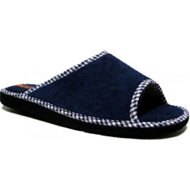 Pantoufles Doctor Cutillas 24502 Tissu serviette MARINO