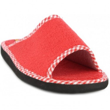 Pantoufles Doctor Cutillas 24502 Tissu serviette ROJO