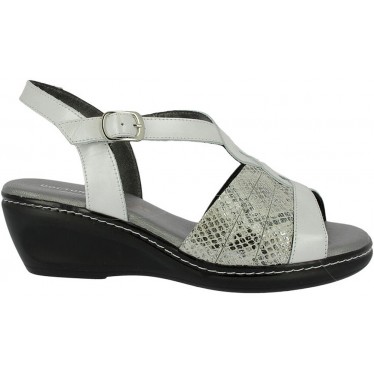 Sandales Doctor Cutillas 32167 Largeur spéciale BLANCO