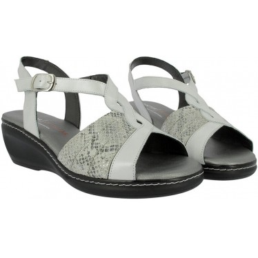 Sandales Doctor Cutillas 32167 Largeur spéciale BLANCO