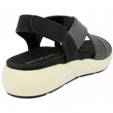 Doctor Cutillas 31405 Sandales élastiques NEGRO