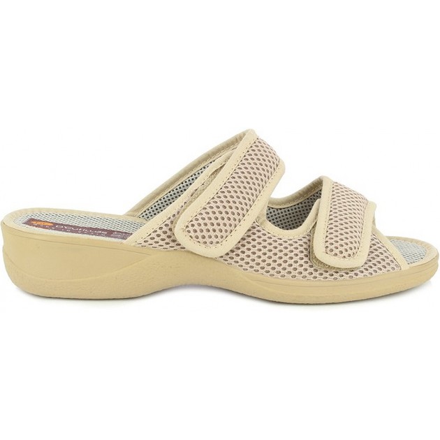 Sandales orthopédiques Doctor Cutillas 21741 Tissu respirant TOSTADO