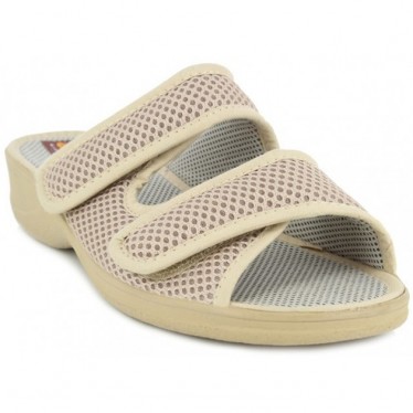 Sandales orthopédiques Doctor Cutillas 21741 Tissu respirant TOSTADO