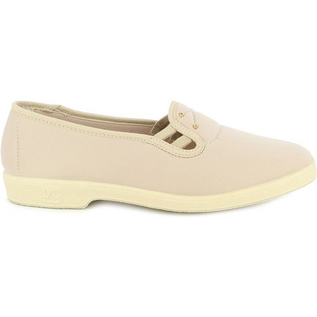 Pantoufle élastique en lycra Doctor Cutillas 828 BEIG
