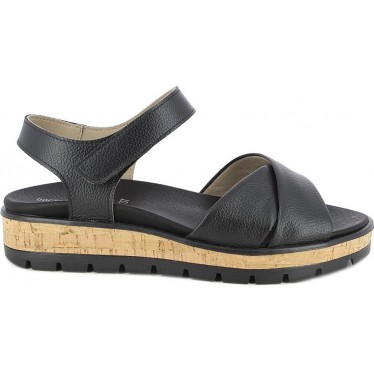 Sandales Doctor Cutillas 37104 Cuir autocollant NEGRO