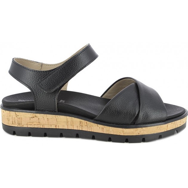 Sandales Doctor Cutillas 37104 Cuir autocollant NEGRO Sandales Doctor Cutillas 37104 Cuir autocollant NEGRO