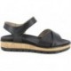 Sandales Doctor Cutillas 37104 Cuir autocollant NEGRO