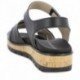 Sandales Doctor Cutillas 37104 Cuir autocollant NEGRO