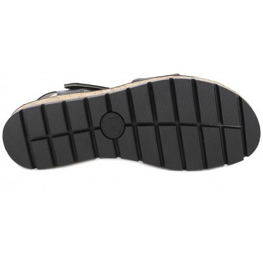 Sandales Doctor Cutillas 37104 Cuir autocollant NEGRO