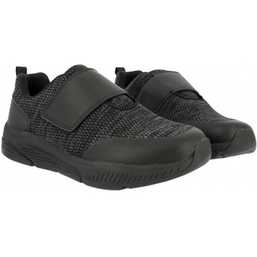 Chaussures de sport orthopédiques Doctor Cutillas 34220 autocollantes NEGRO