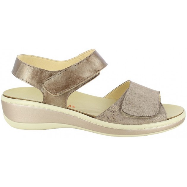 Sandales Doctor Cutillas 48382 Largeur réglable TAUPE Sandales Doctor Cutillas 48382 Largeur réglable TAUPE