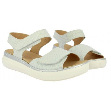 Sandales Doctor Cutillas 46012 imprimé serpent BLANCO