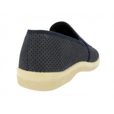 Mocassins Doctor Cutillas 21320 Toile Hachée MARINO