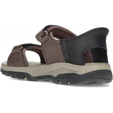 Sandales à enfiler Skechers Tresmen-Reece 205289 CHOCOLATE