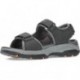 Sandales pour hommes Skechers Tresmen-Garo 204105 BLACK