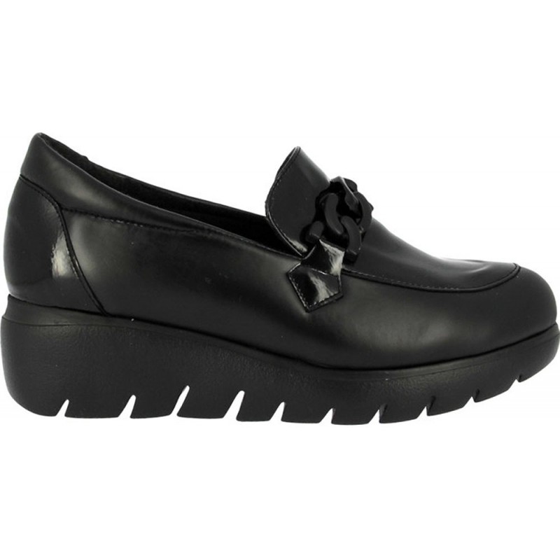 MOCASSIN DOCTOR CUTILLAS 89544 CUIR VERNI NEGRO