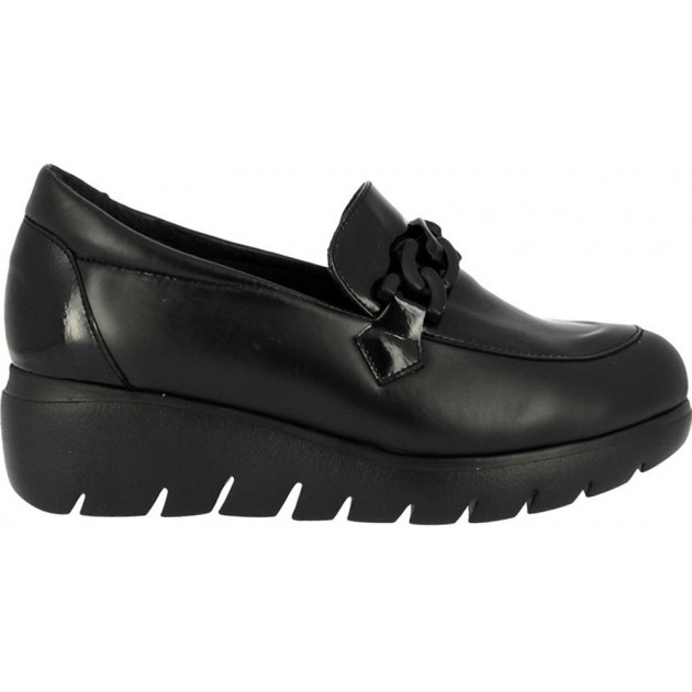 MOCASSIN DOCTOR CUTILLAS 89544 CUIR VERNI NEGRO MOCASSIN DOCTOR CUTILLAS 89544 CUIR VERNI NEGRO
