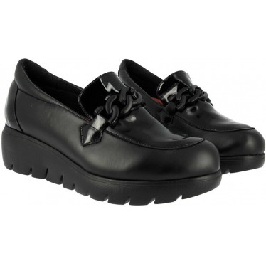 MOCASSIN DOCTOR CUTILLAS 89544 CUIR VERNI NEGRO