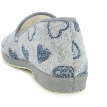 PANTOUFLES COEURS DOCTEUR CUTILLAS 332 GRIS