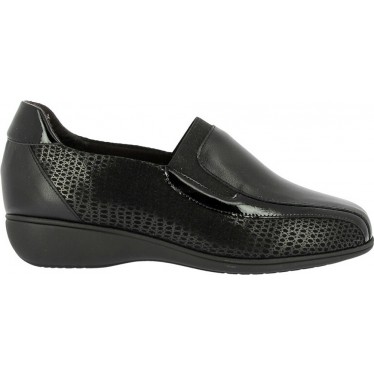 Mocassins femme Doctor Cutillas 53577 Imprimé métallisé NEGRO