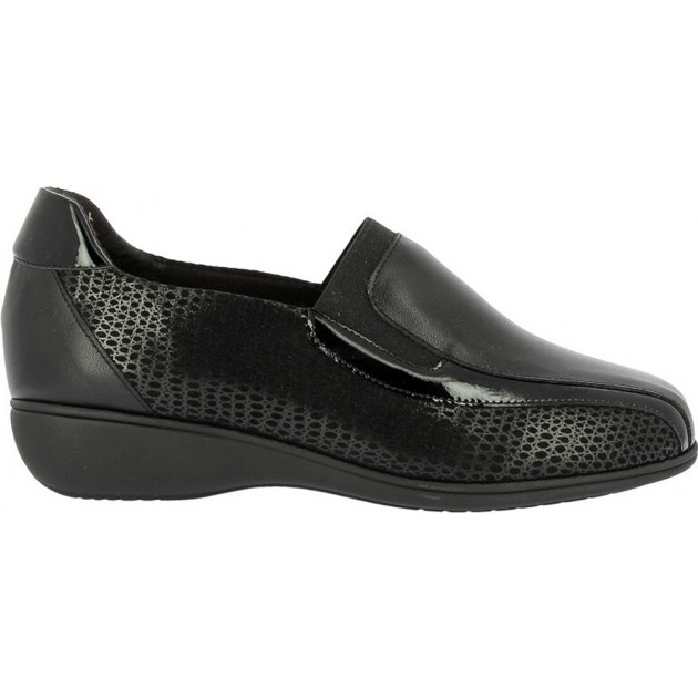 Mocassins femme Doctor Cutillas 53577 Imprimé métallisé NEGRO Mocassins femme Doctor Cutillas 53577 Imprimé métallisé NEGRO