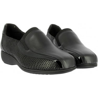Mocassins femme Doctor Cutillas 53577 Imprimé métallisé NEGRO