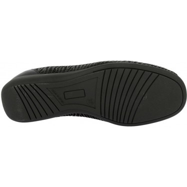 Mocassins femme Doctor Cutillas 53577 Imprimé métallisé NEGRO