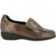 Mocassins femme Doctor Cutillas 53577 Imprimé métallisé MARRON