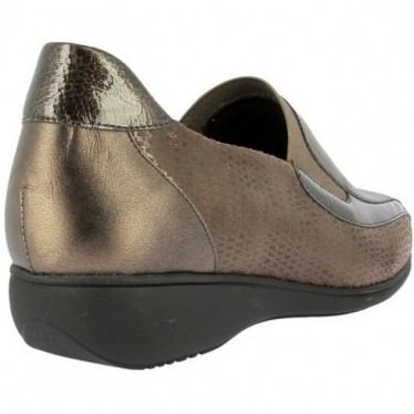 Mocassins femme Doctor Cutillas 53577 Imprimé métallisé MARRON